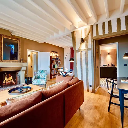 Ferienwohnung L' Annexe Du 10Honfleur Exterior foto